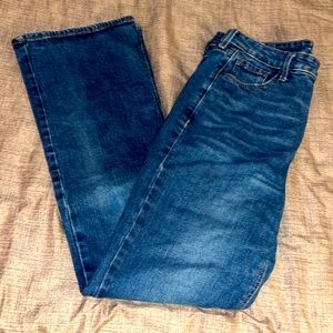 Old navy flare, extra high rise jeans
